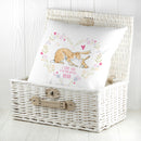 Personalised Guess How Much I Love You Heart Wreath Cushion Cover