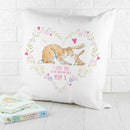 Personalised Guess How Much I Love You Heart Wreath Cushion Cover
