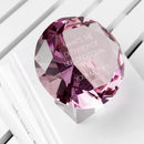 Personalised Pink Diamond Paperweight