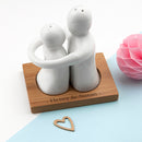 Personalised Hugging Salt and Pepper Set