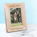 Wordsworth Collection Personalised Oak Photo Frame