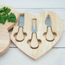 Classic Couples' Romantic Heart Personalised Cheese Board