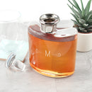 Premium Monogrammed Platinum Necked Whiskey Decanter