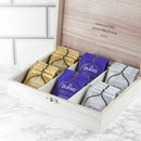 Gentlemen's Teas Personalised Wooden Tea Box