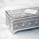 Personalised Silver Trinket Jewellery Box