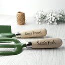 Personalised Trowel and Fork Set