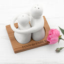 Personalised Hugging Salt and Pepper Set
