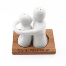 Personalised Hugging Salt and Pepper Set