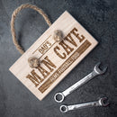Personalised MAN CAVE Wooden Sign