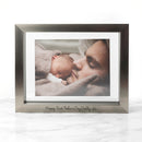 Personalised Metallic Grey Photo Frame