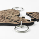 Personalised Family Together Keyring