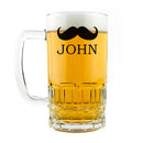 Personalised Moustache Beer Tankard