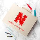 Personalised Children's Colouring In Set