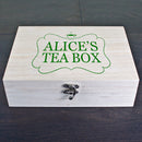 Tea Box With Name