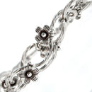 Fine Silver Forget Me Knot Personalised Bracelet