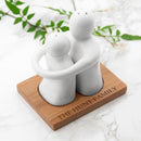 Personalised Hugging Salt and Pepper Set